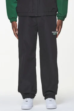 Pegador Pants & Joggers|Firb Wide Track Pants Onyx Black