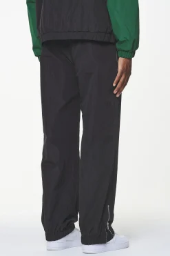 Pegador Pants & Joggers|Firb Wide Track Pants Onyx Black
