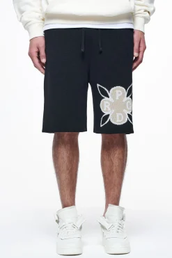 Pegador Shorts|Flanigan Knit Shorts Black