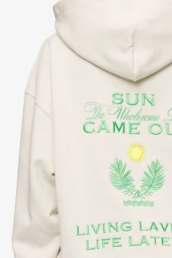 Pegador Hoodies|Zip Hoodies|Flora Sweat Jacket Washed Coast Sand