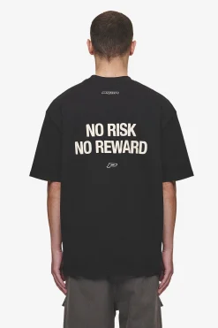 Pegador Tees|Fox Oversized Tee Washed Black