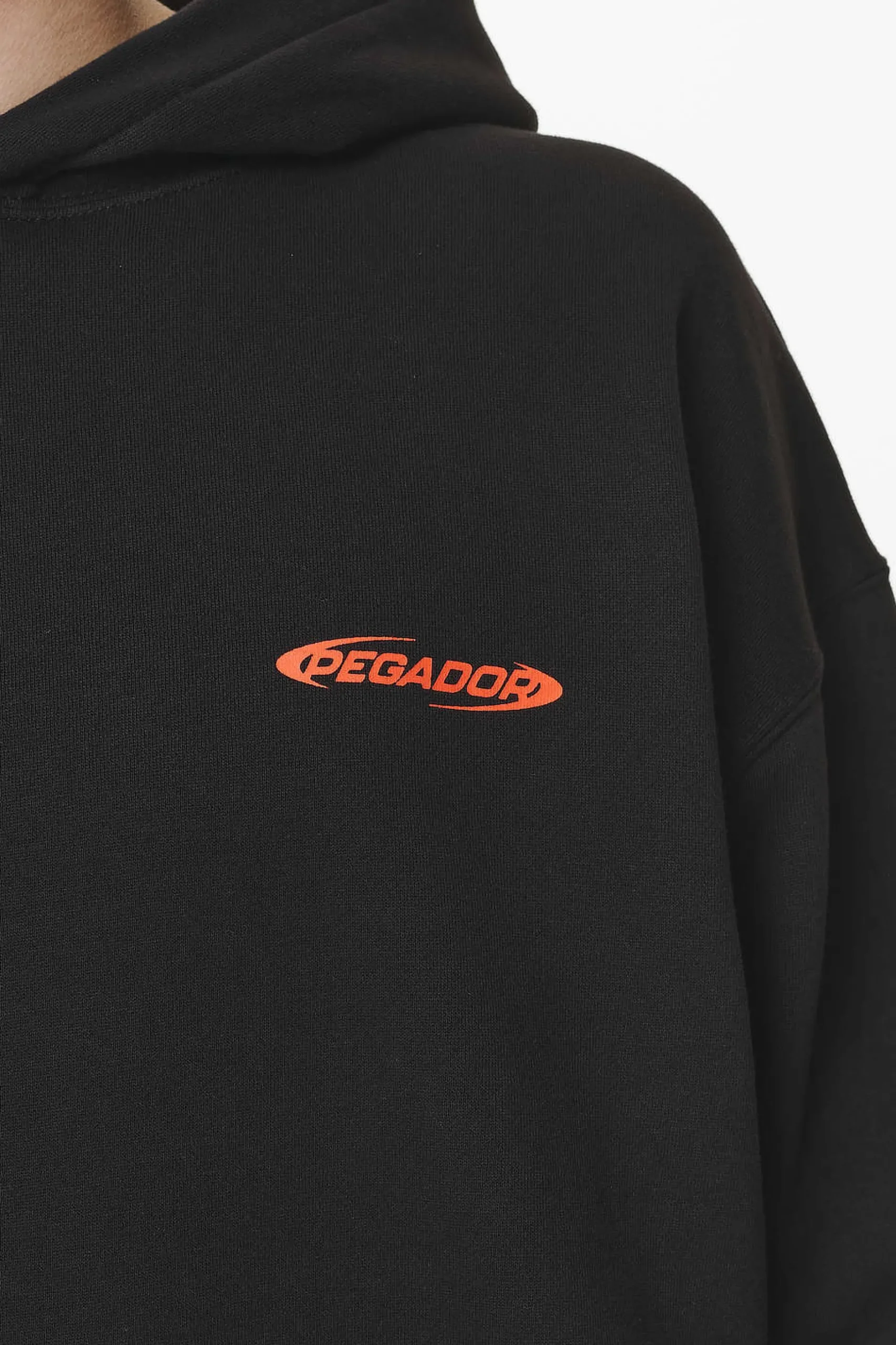 Pegador Hoodies|Furber Oversized Hoodie Black