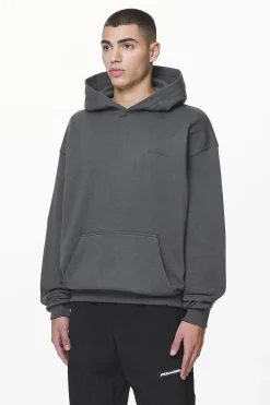 Pegador Hoodies|Furber Oversized Hoodie Washed Volcano Grey