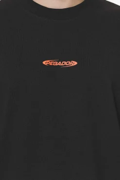 Pegador Tees|Furber Oversized Tee Black