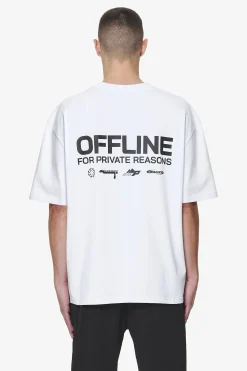 Pegador Tees|Furber Oversized Tee White