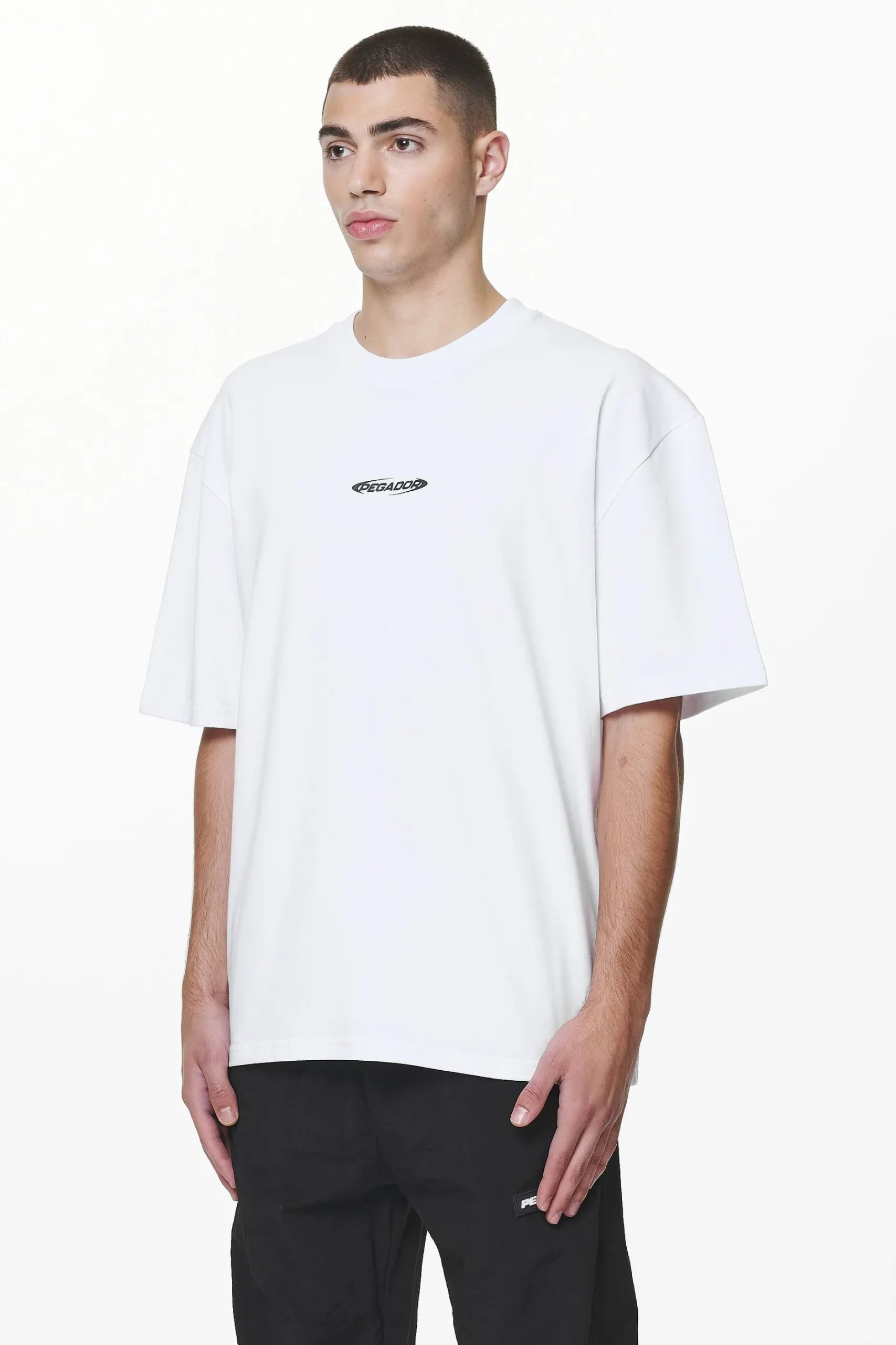 Pegador Tees|Furber Oversized Tee White