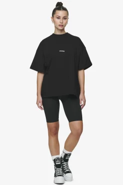 Pegador Tees|Gabi Heavy Oversized Tee Black