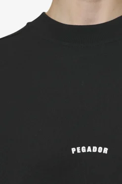 Pegador Tees|Gabi Heavy Oversized Tee Black