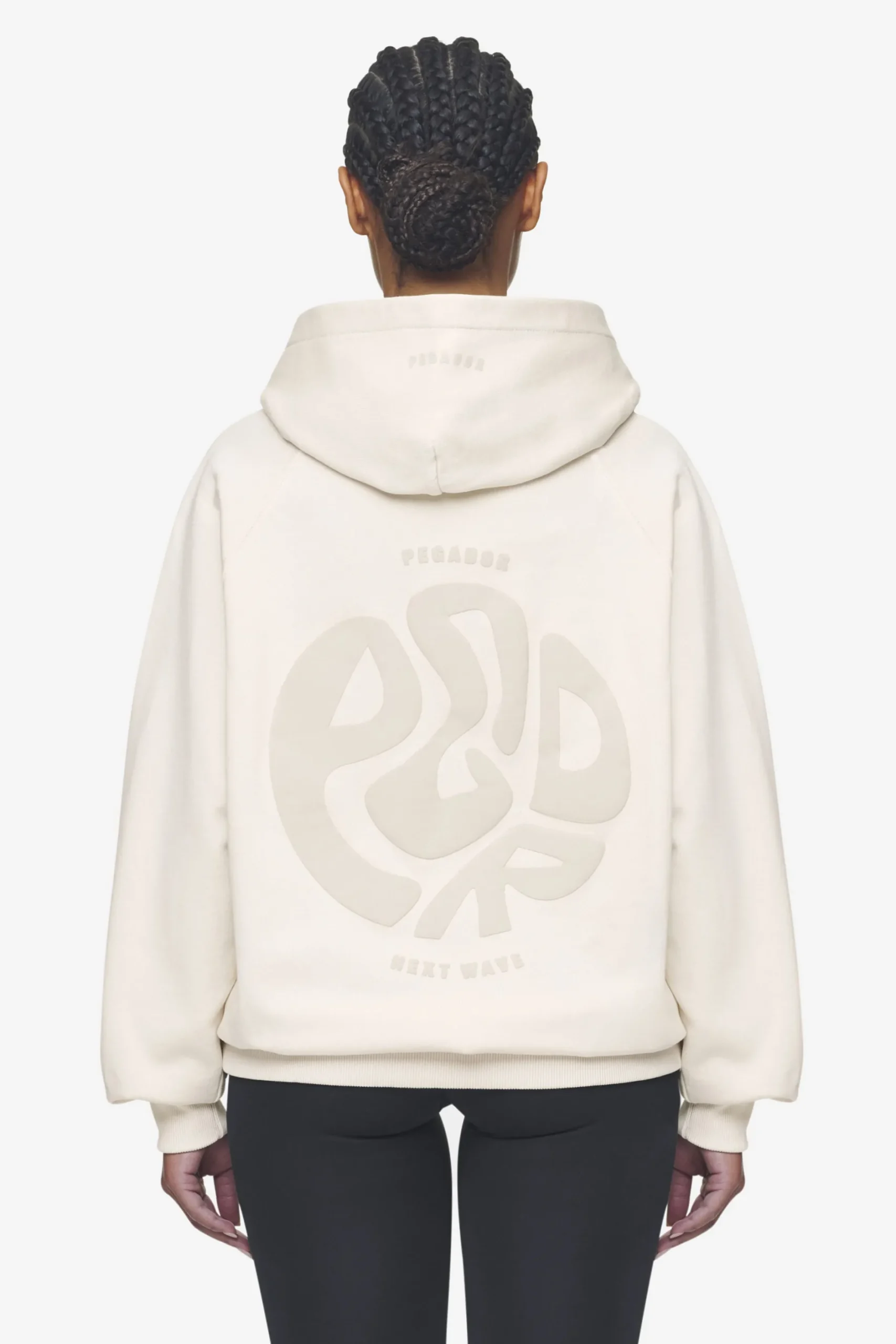 Pegador Hoodies|Gabi Oversized Hoodie Washed Coast Sand