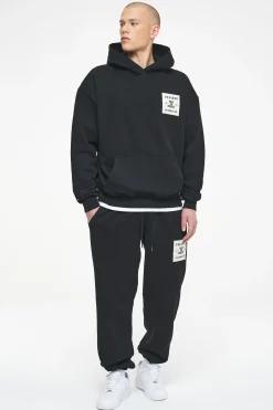 Pegador Pants & Joggers|Galt Heavy Sweat Pants Vintage Washed Black Ink