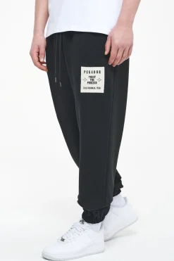 Pegador Pants & Joggers|Galt Heavy Sweat Pants Vintage Washed Black Ink