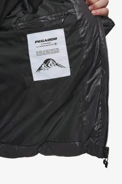 Pegador Jackets|Garrick Vintage Oversized Puffer Jacket Black