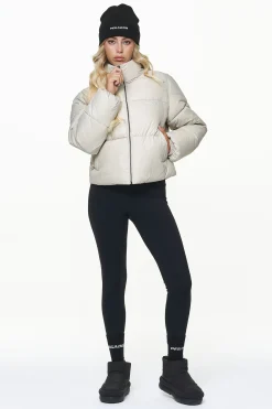 Pegador Jackets|Georgia Puffer Jacket Fossil Taupe