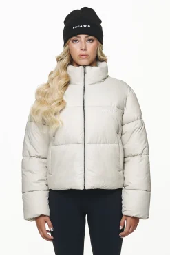 Pegador Jackets|Georgia Puffer Jacket Fossil Taupe