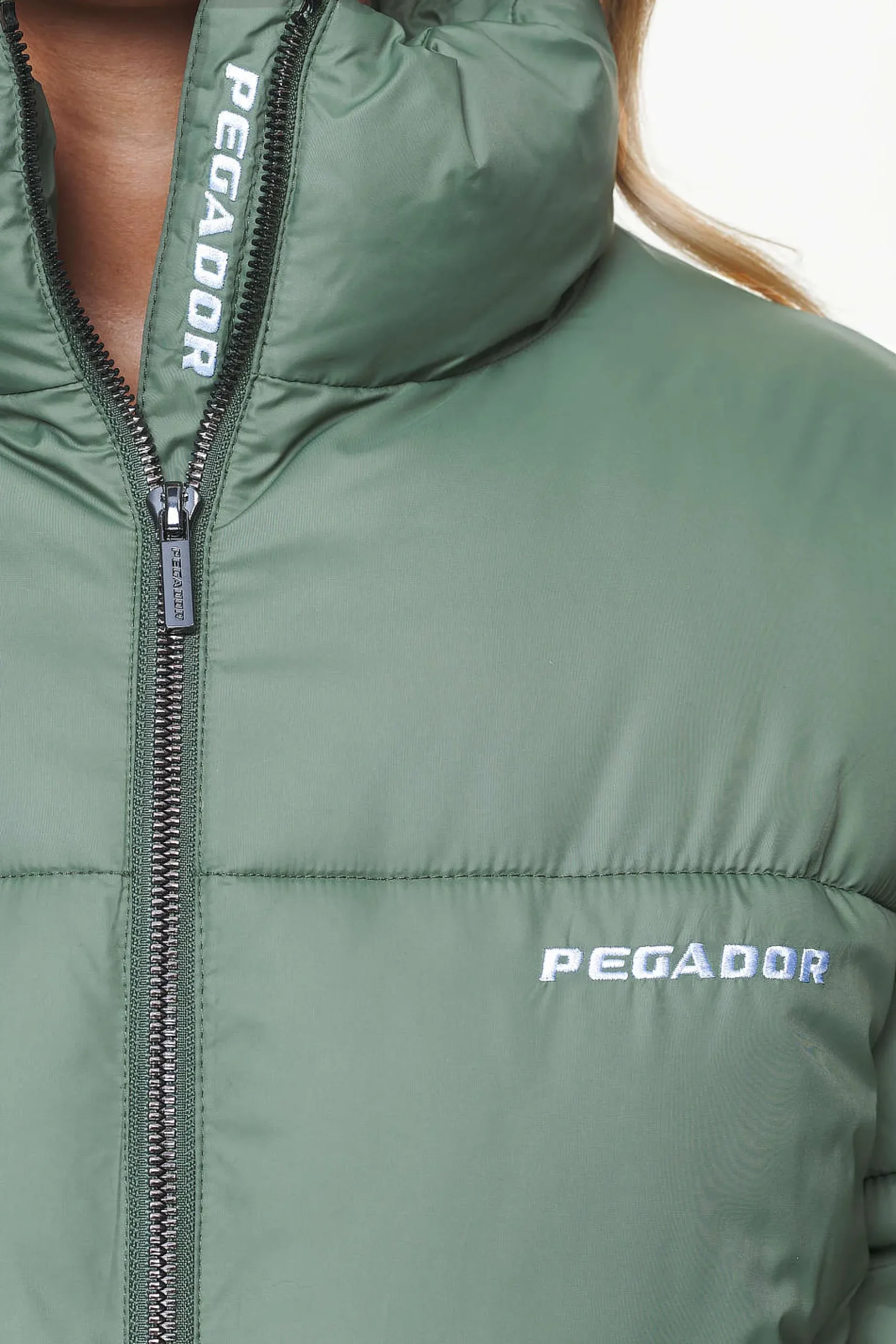 Pegador Jackets|Georgia Puffer Jacket Garden Green