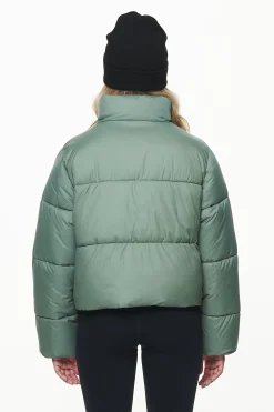 Pegador Jackets|Georgia Puffer Jacket Garden Green
