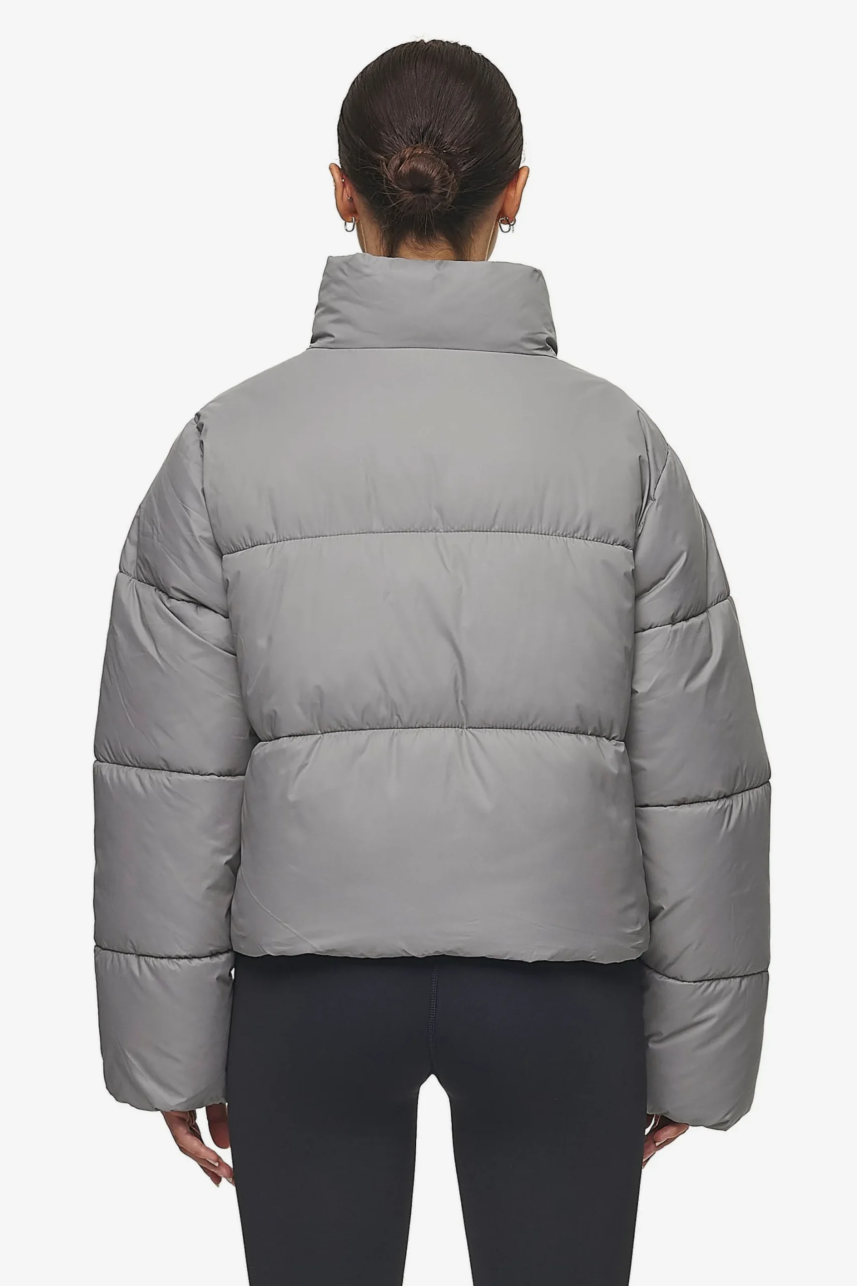 Pegador Jackets|Georgia Puffer Jacket Rock Grey