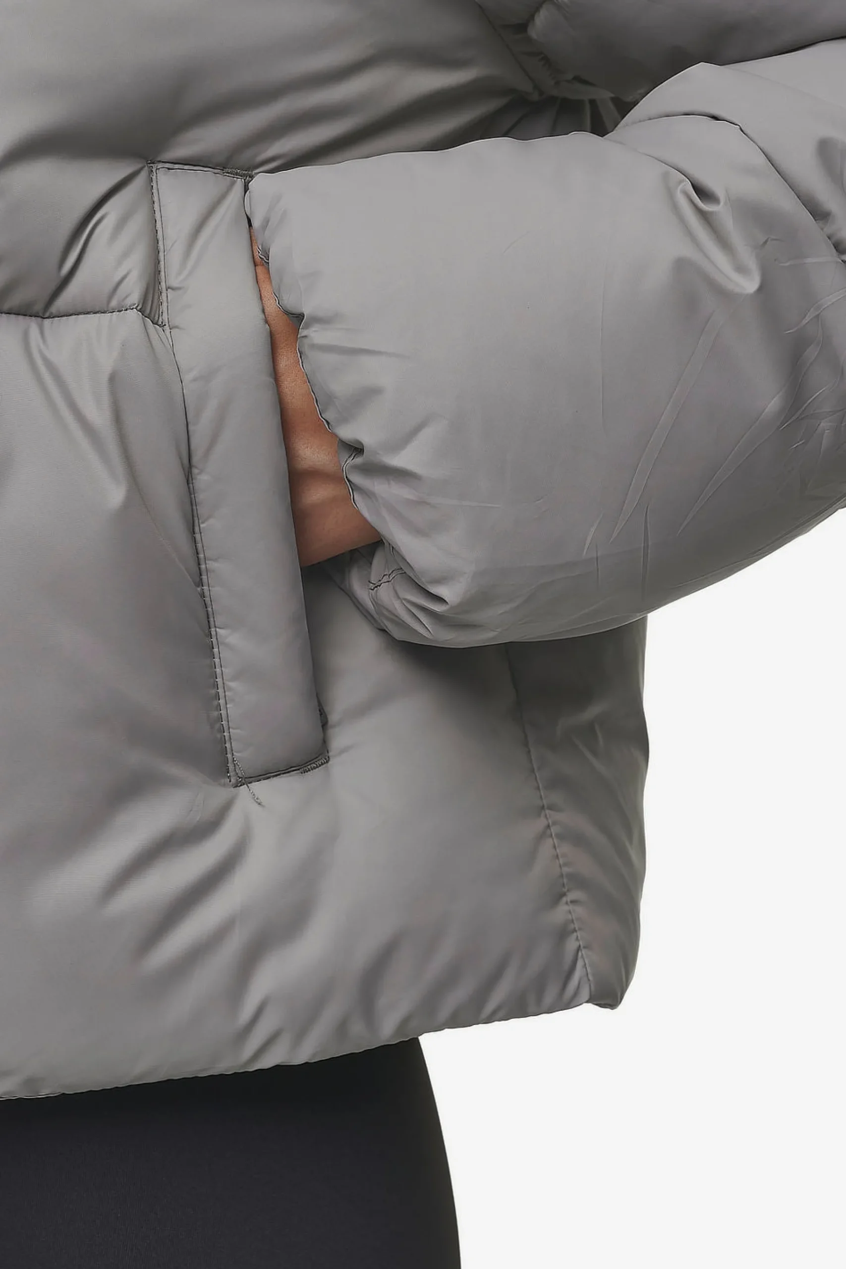Pegador Jackets|Georgia Puffer Jacket Rock Grey