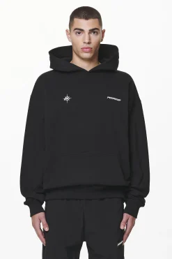 Pegador Hoodies|Gien Oversized Hoodie Black