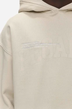 Pegador Hoodies|Gilford Oversized Hoodie Washed Desert Sand