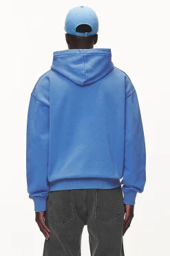 Pegador Hoodies|Gilford Oversized Hoodie Washed Retro Blue