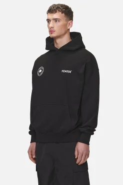 Pegador Hoodies|Gordan Oversized Hoodie Washed Black