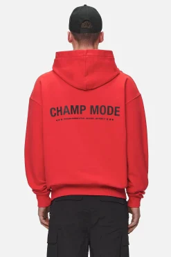 Pegador Hoodies|Gordan Oversized Hoodie Washed Red