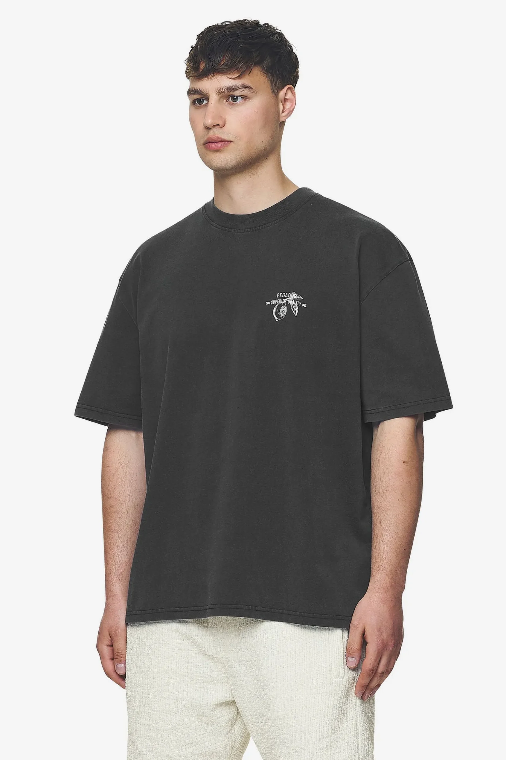 Pegador Tees|Goret Oversized Tee Vintage black