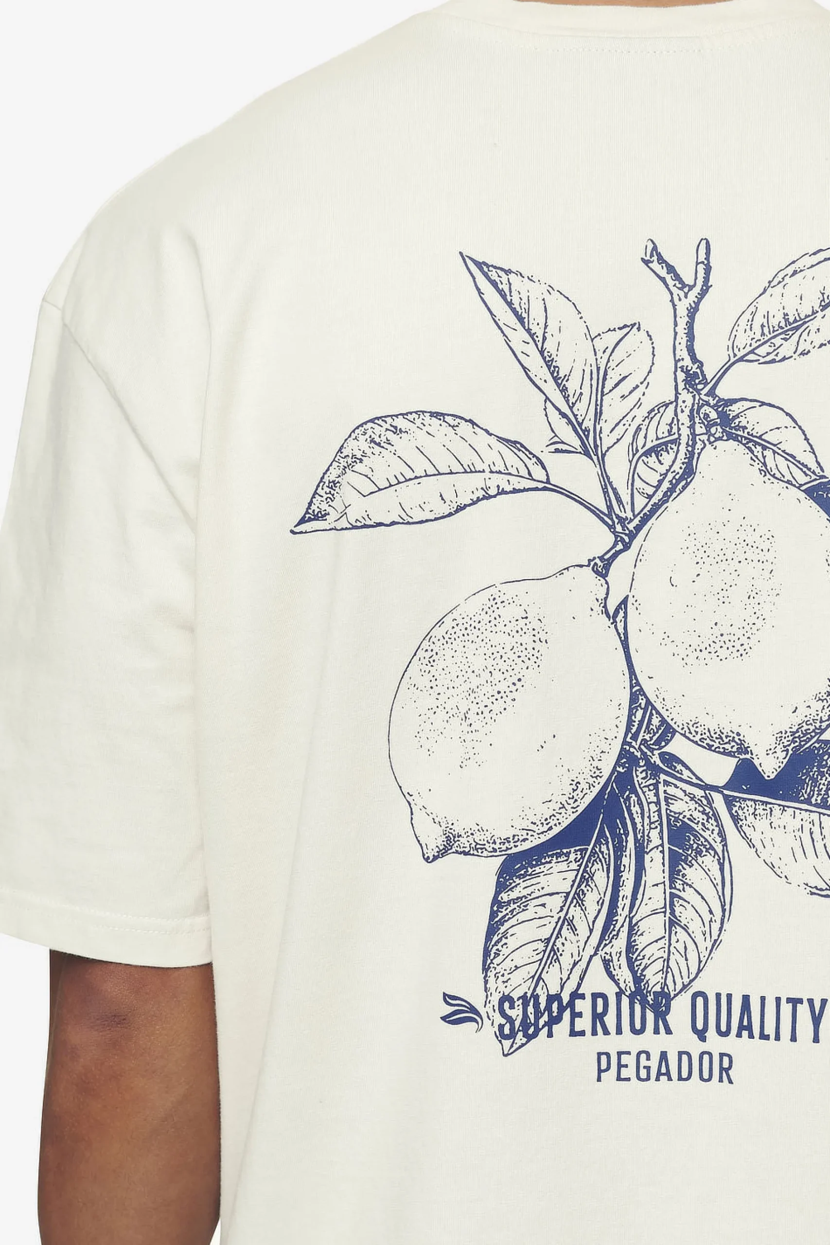 Pegador Tees|Goret Oversized Tee Washed salty cream