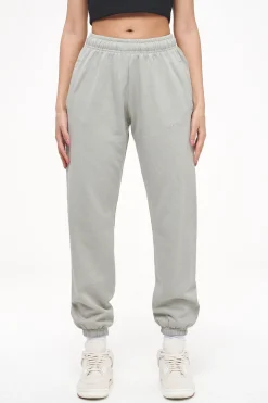 Pegador Pants|Grace High Waisted Sweat Pants Vintage Washed Quiet Gray