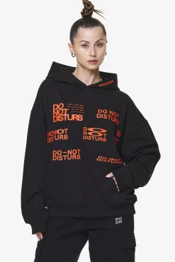 Pegador Hoodies|Groven Oversized Hoodie Black