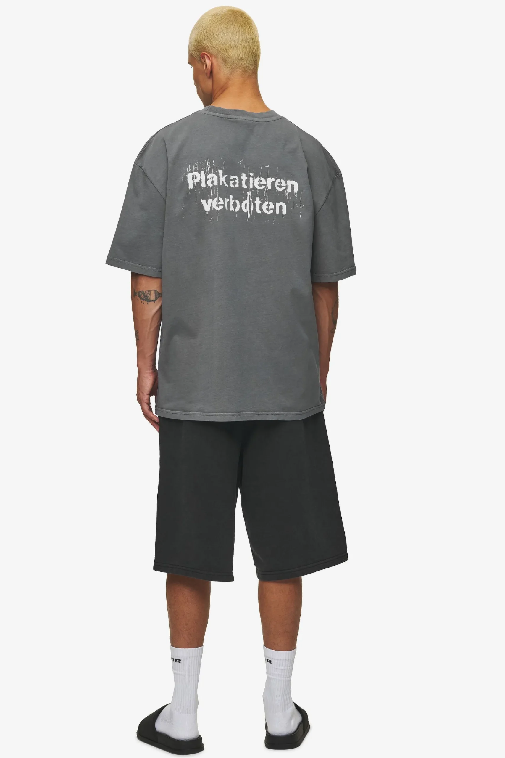 Pegador Tees|Gulati Oversized Tee Vintage Grey