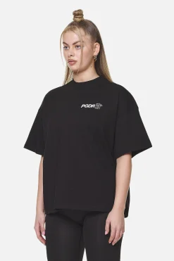 Pegador Tees|Habana Heavy Oversized Tee Black