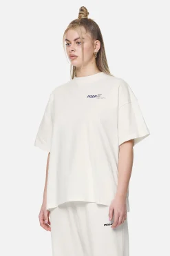 Pegador Tees|Habana Heavy Oversized Tee Washed Coconut Milk