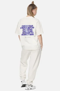 Pegador Tees|Habana Heavy Oversized Tee Washed Coconut Milk