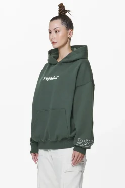 Pegador Hoodies|Habo Oversized Hoodie Washed Sage Green
