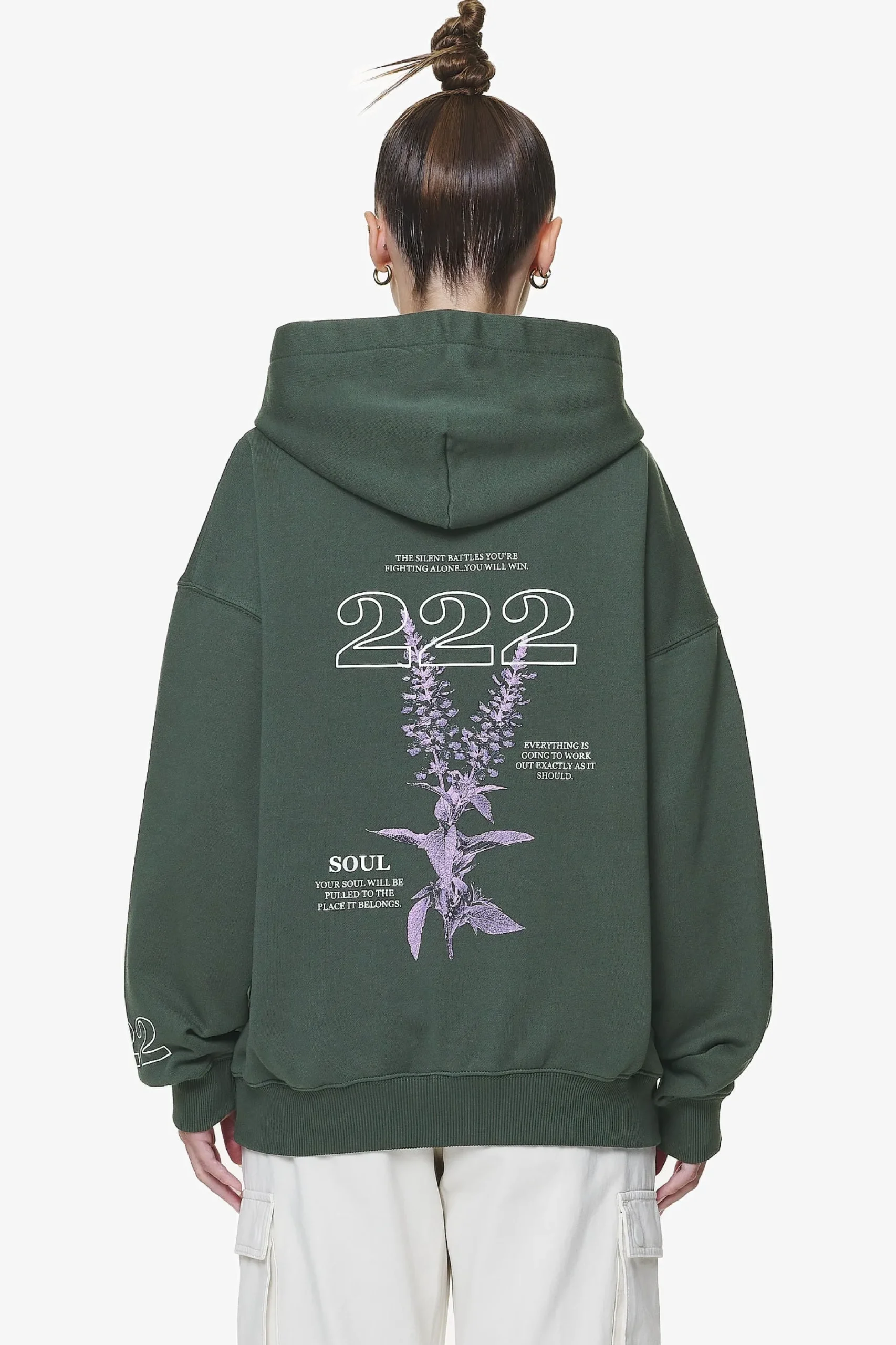 Pegador Hoodies|Habo Oversized Hoodie Washed Sage Green