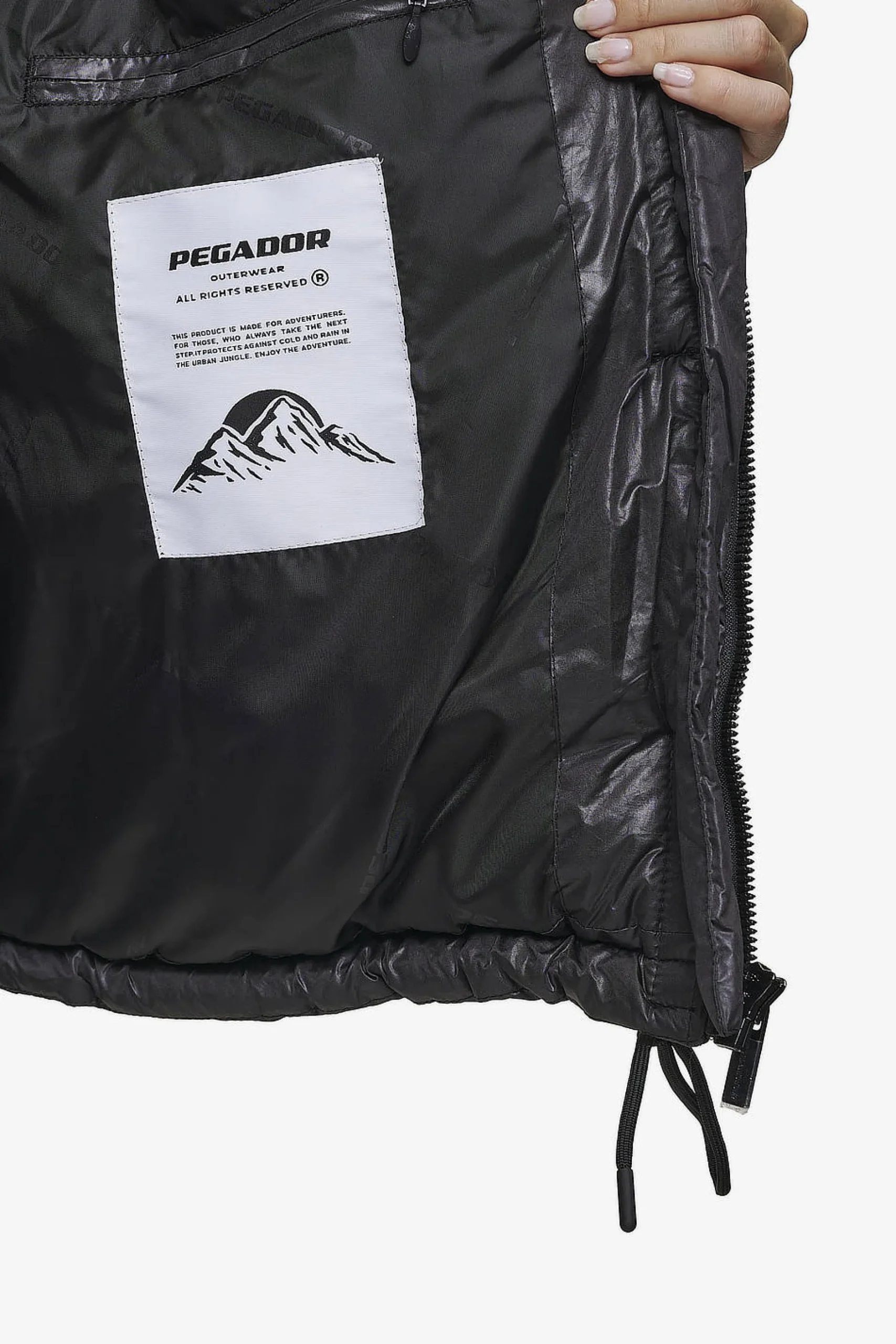 Pegador Jackets|Hailey Vintage Oversized Puffer Jacket Black