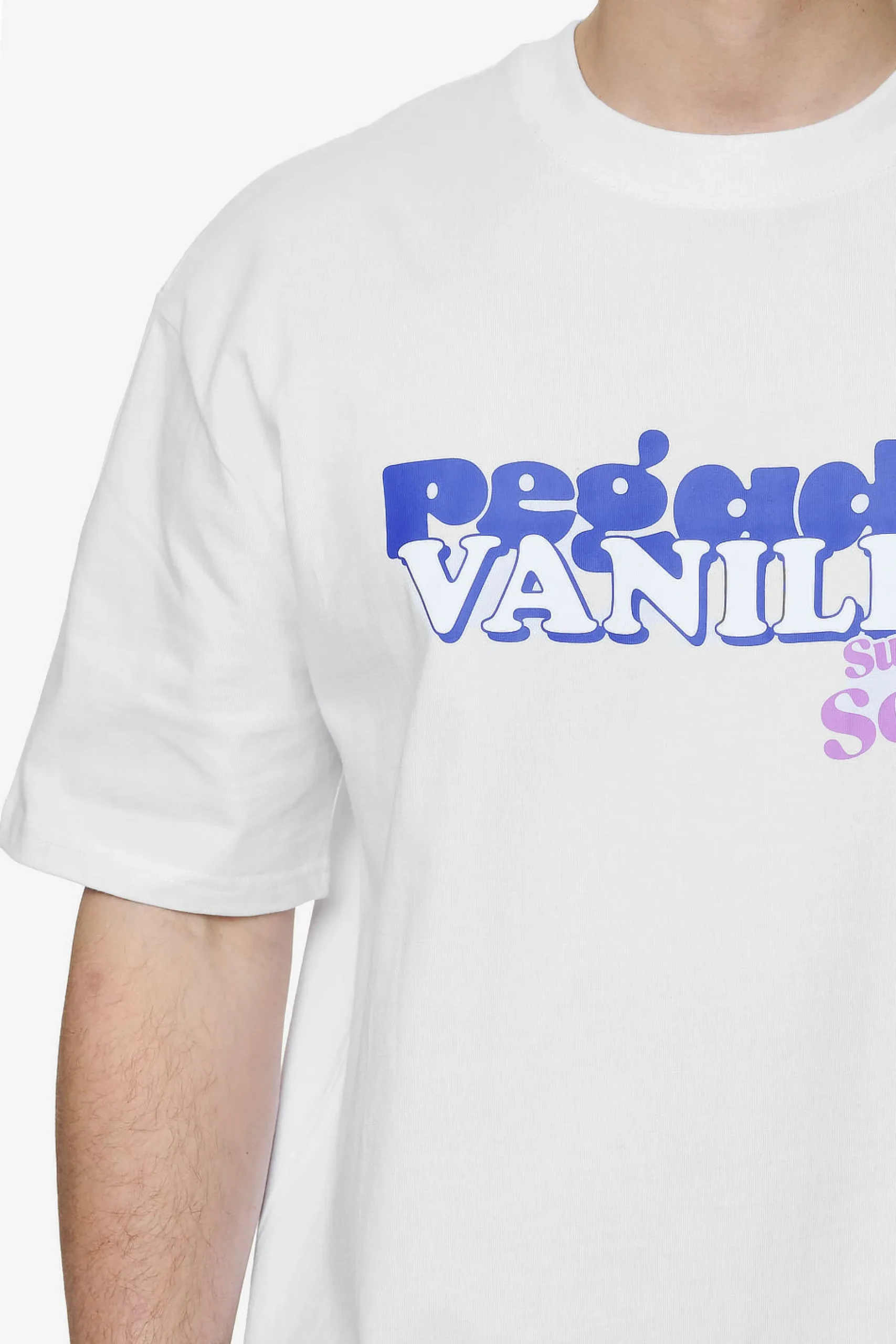 Pegador Tees|Hamlin Oversized Tee White