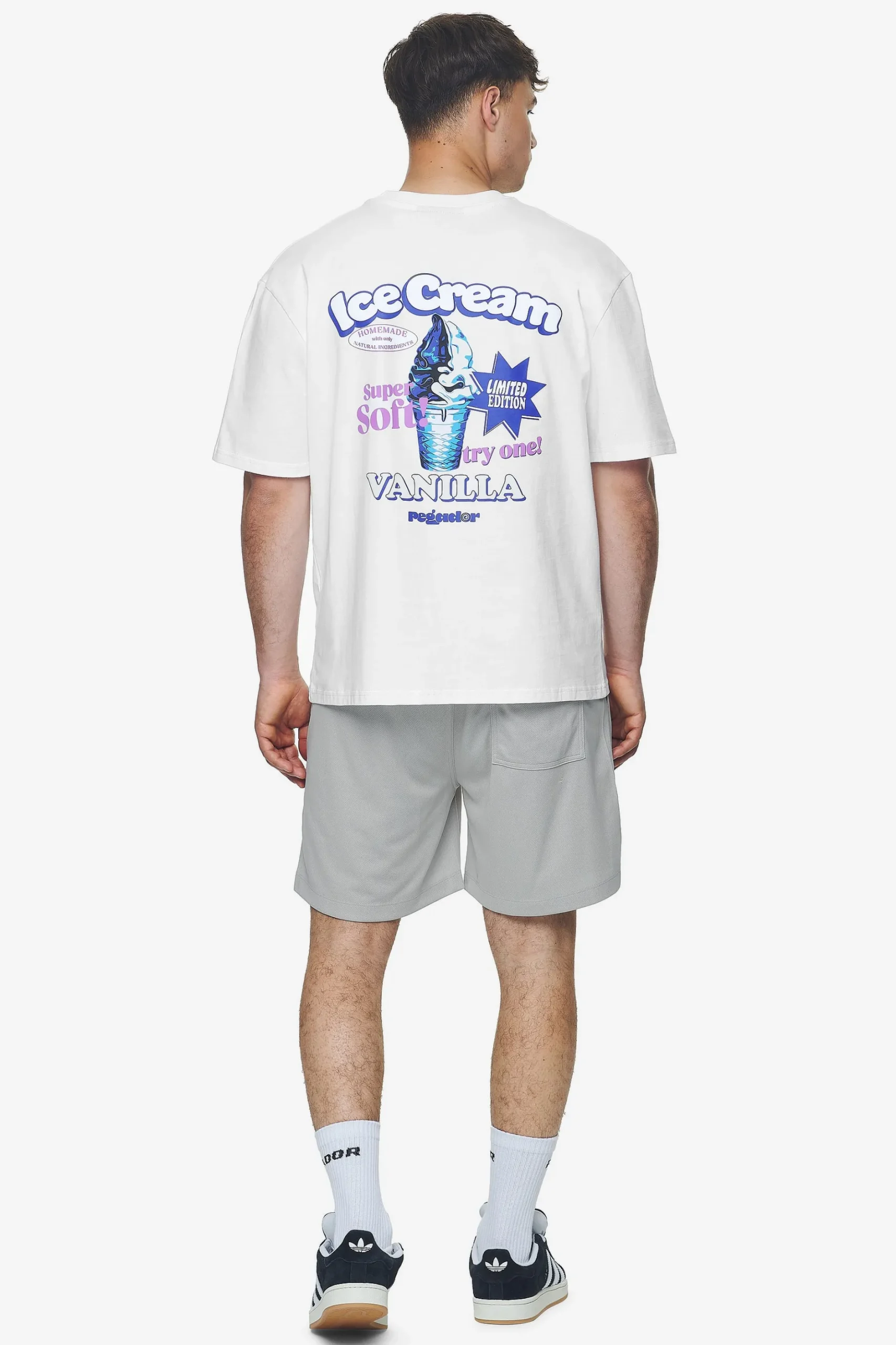 Pegador Tees|Hamlin Oversized Tee White