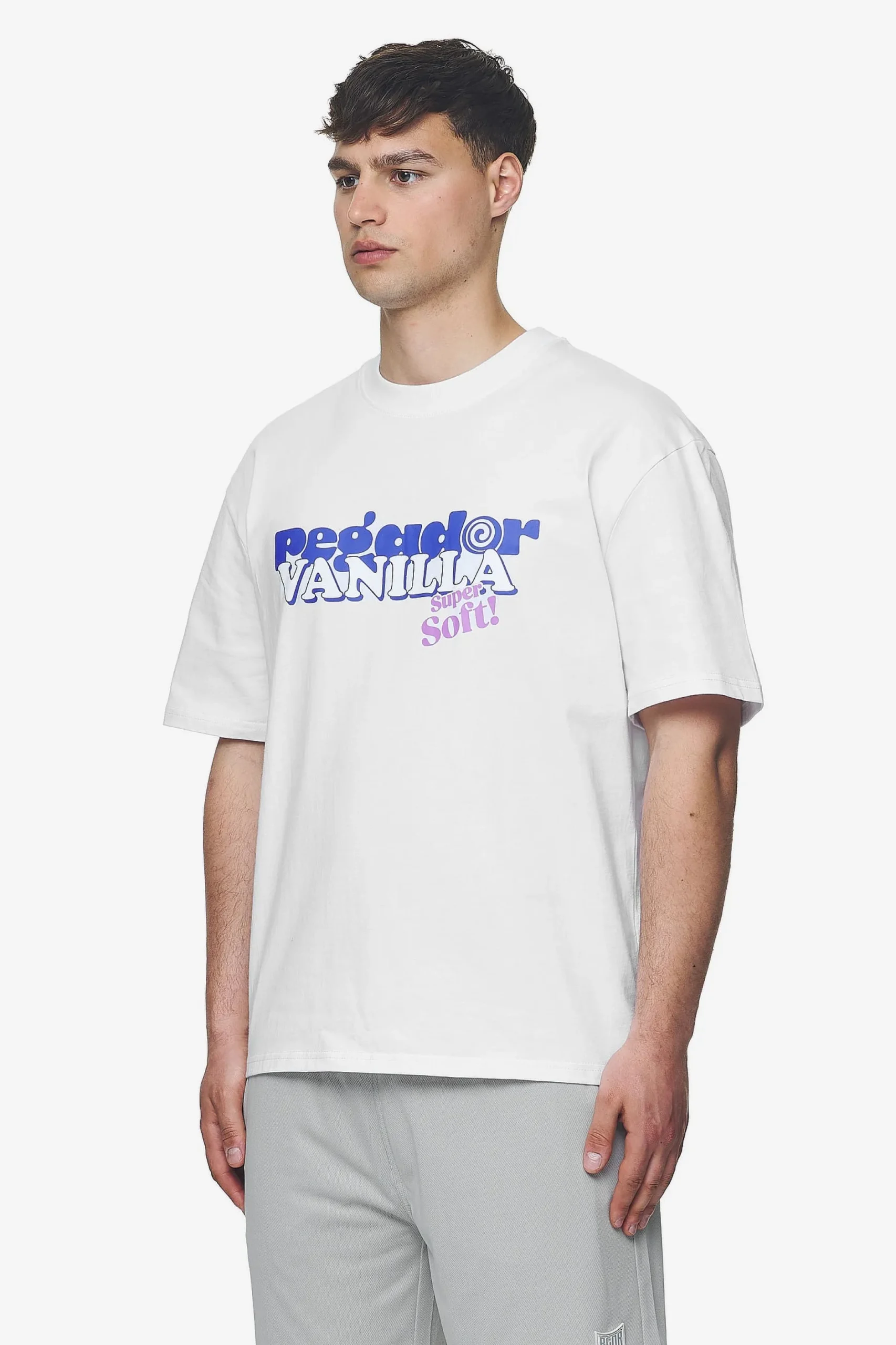Pegador Tees|Hamlin Oversized Tee White