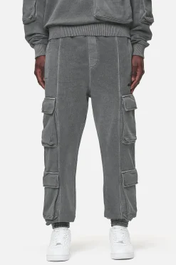 Pegador Pants & Joggers|Harvey Terry Cargo Sweat Pants Vintage Grey
