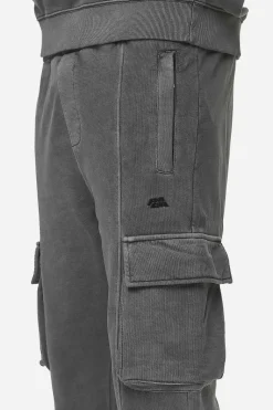 Pegador Pants & Joggers|Harvey Terry Cargo Sweat Pants Vintage Grey