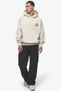 Pegador Hoodies|Hawkins Oversized Hoodie Washed Light Beige