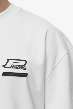 Pegador Tees|Hawkins Oversized Tee White