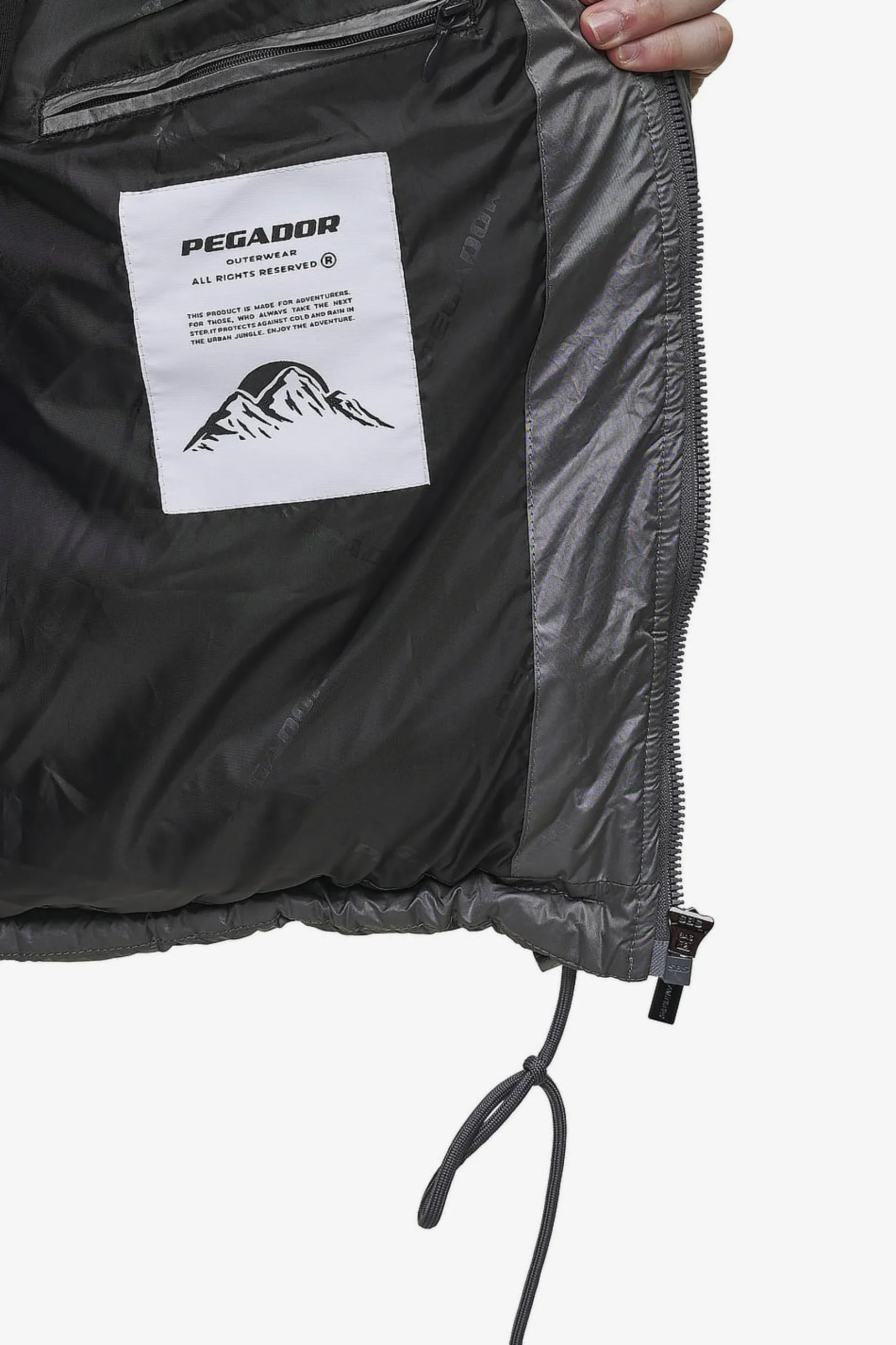 Pegador Jackets|Henry Vintage Oversized Puffer Jacket Anthracite