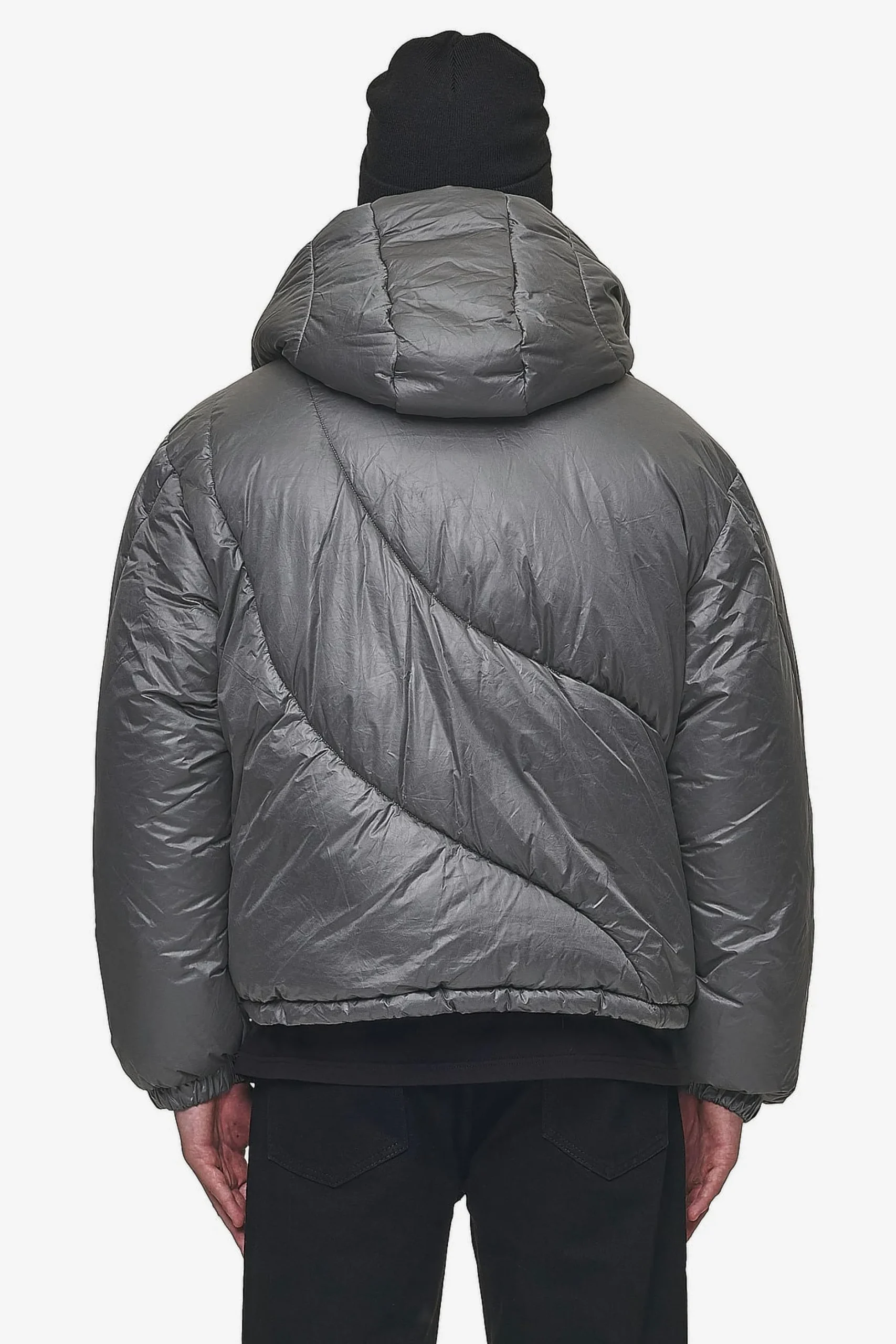 Pegador Jackets|Henry Vintage Oversized Puffer Jacket Anthracite