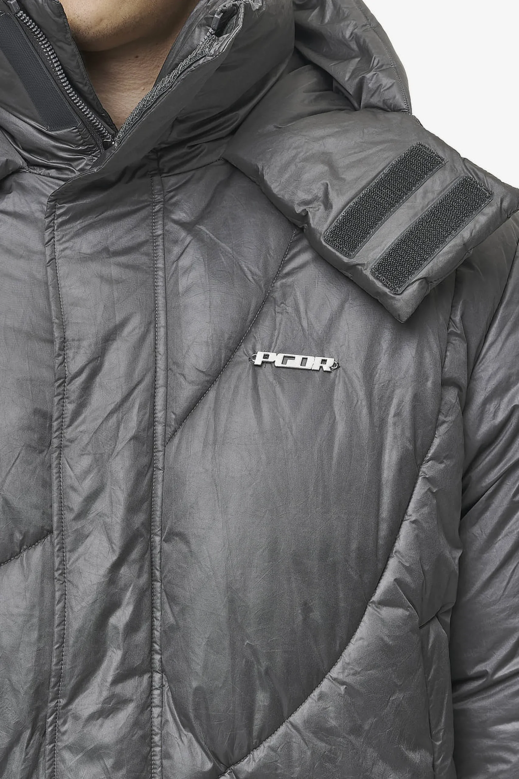 Pegador Jackets|Henry Vintage Oversized Puffer Jacket Anthracite
