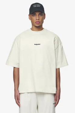 Pegador Tees|Hussey Boxy Tee Washed Salty Cream
