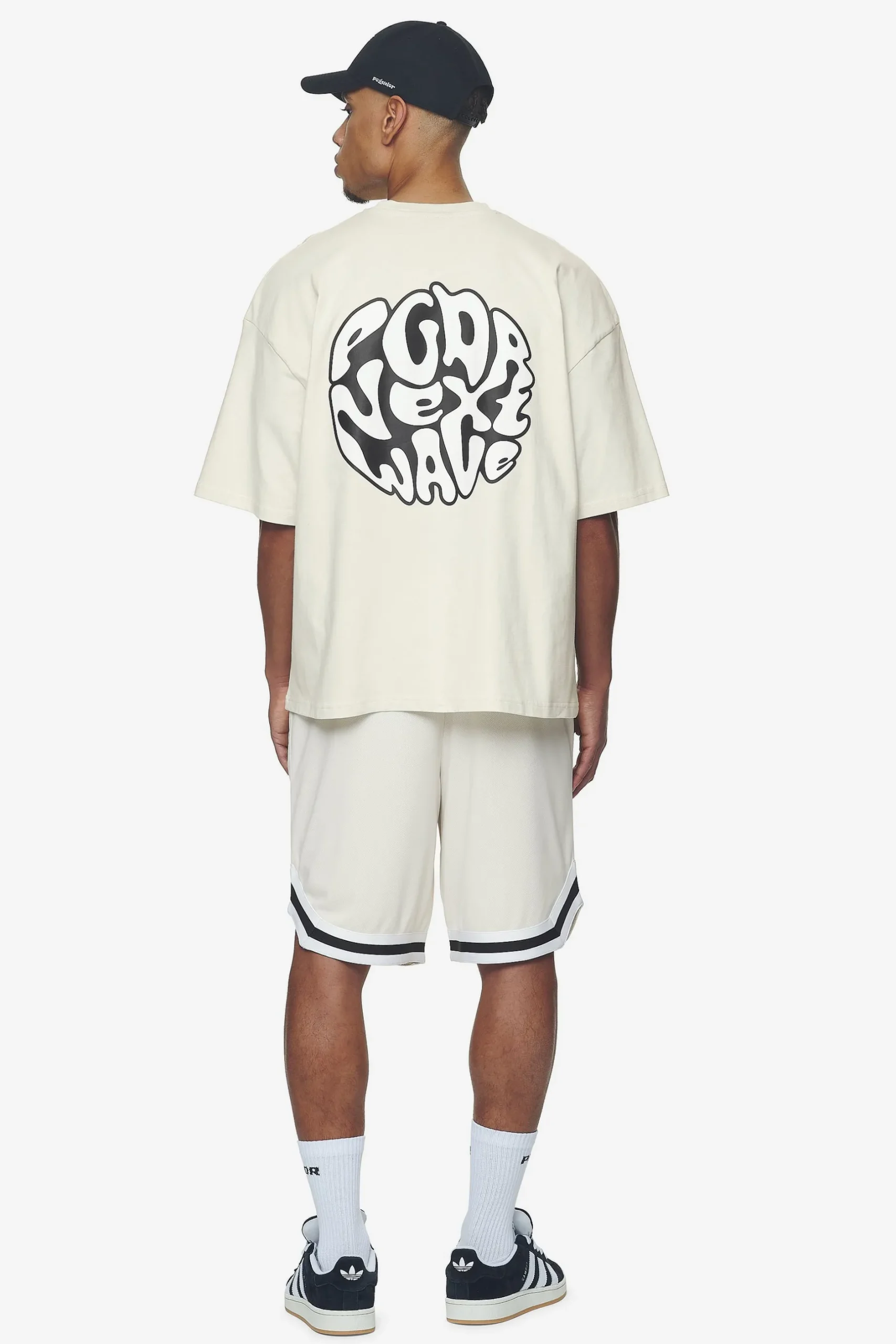Pegador Tees|Hussey Boxy Tee Washed Salty Cream